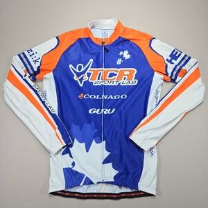 Hincapie Sportswear Cycling Jersey XL TCR Sport Lab Colnago‎ Guru Bike Top